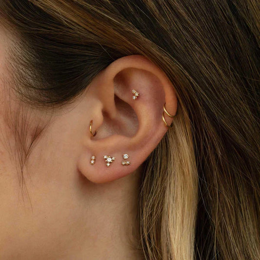 Flatback Earrings: Comfortable Sparkle for Sensitive Ears