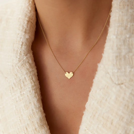 Gold Heart Necklace: A Timeless Token of Love