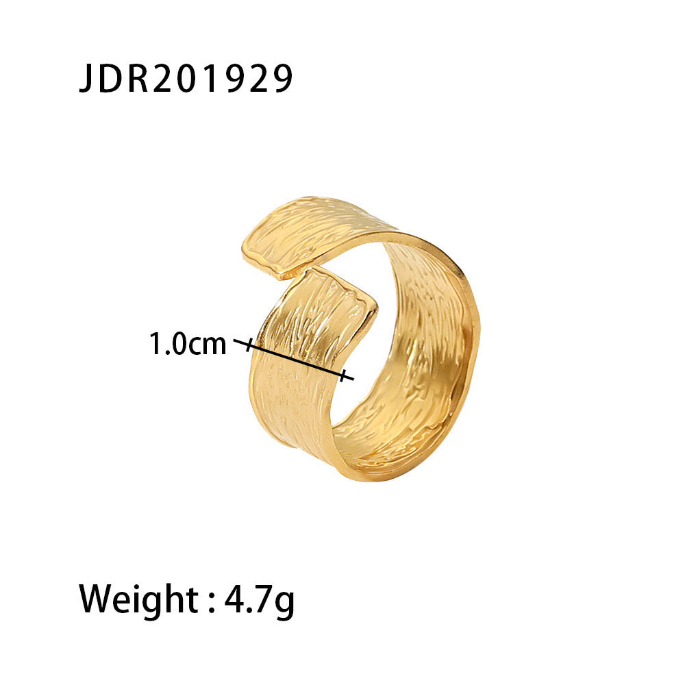 18K Gold Wrap Around Statement Ring