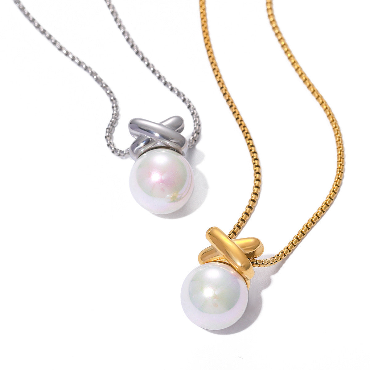 18K Gold One and Only Pearl Extra Long Pendant Necklace