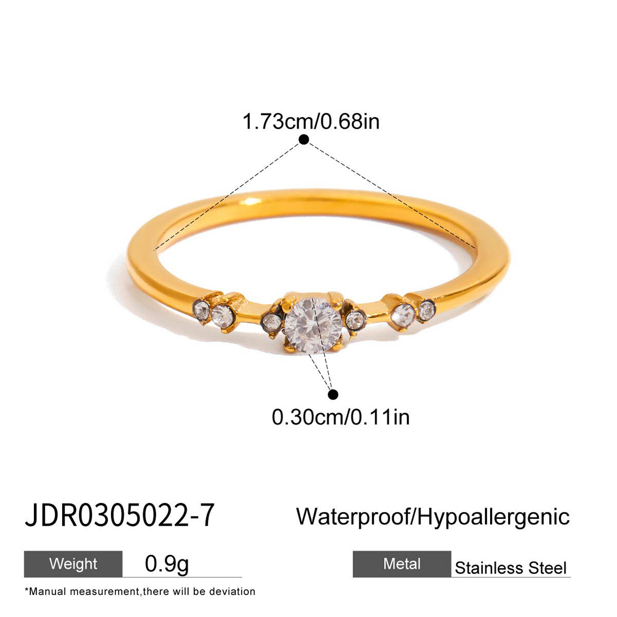 18K Gold Minimalist Luxury Slim Stacking Rings