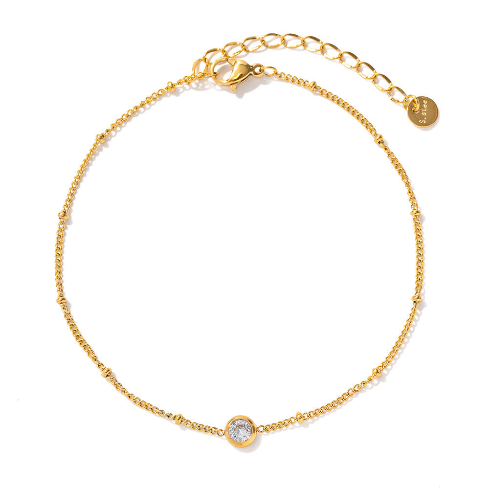 18K Gold Lone Star Bracelet