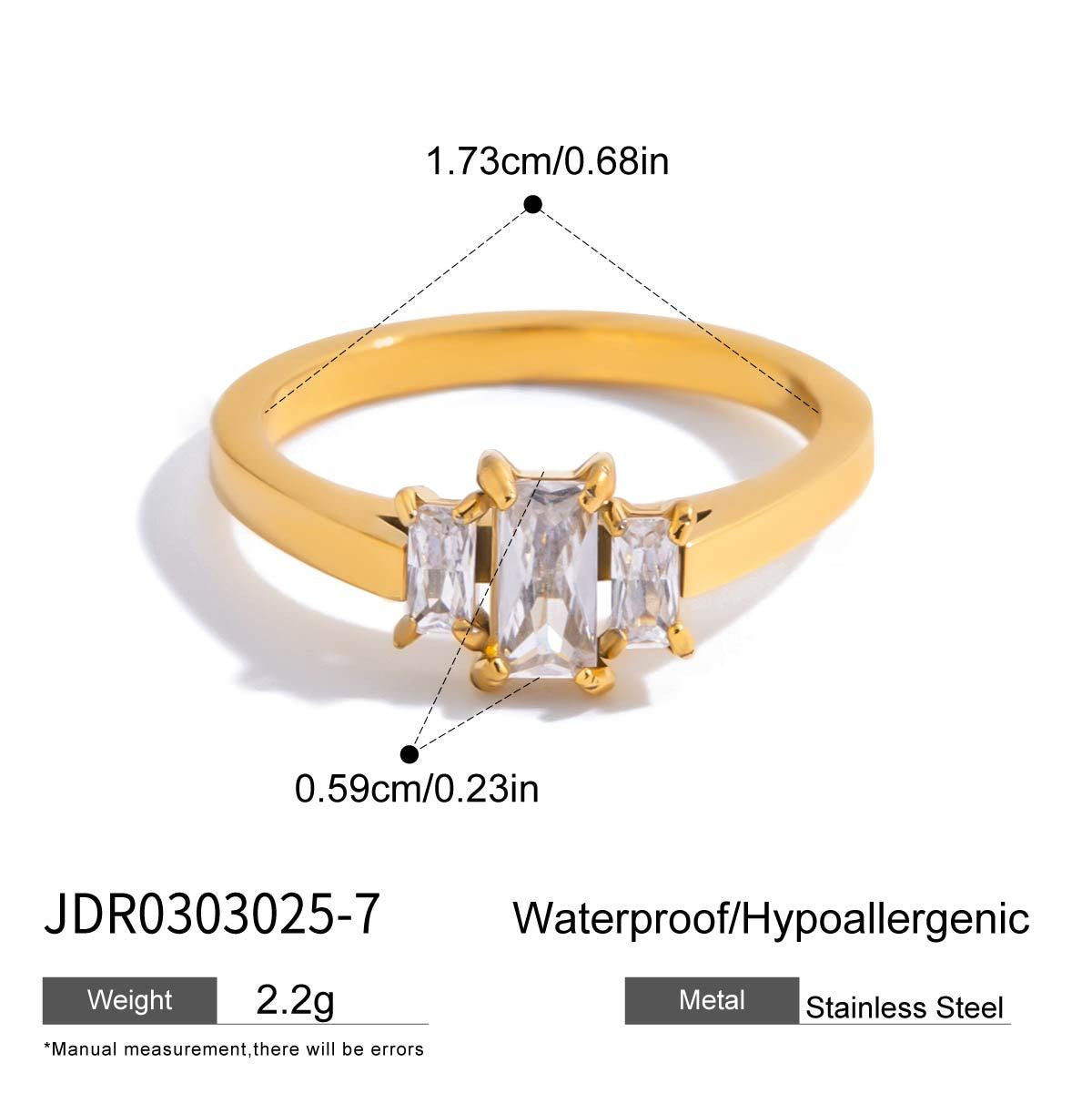 18K Gold Minimalist Luxury Slim Stacking Rings
