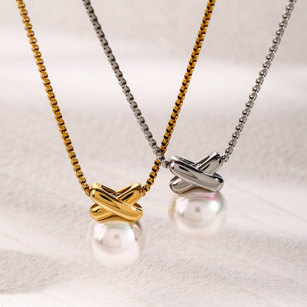 18K Gold One and Only Pearl Extra Long Pendant Necklace