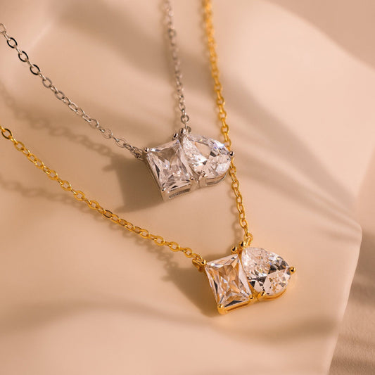 18K Gold Perfect Match Pendant Necklace