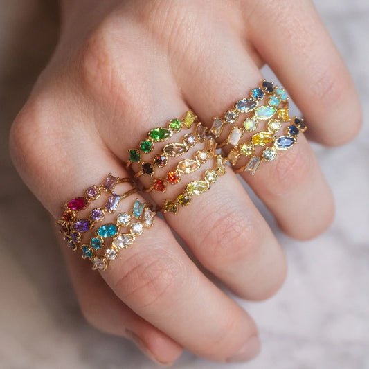 Birthstone Ring Jewelry: Personalized Elegance for Every Month