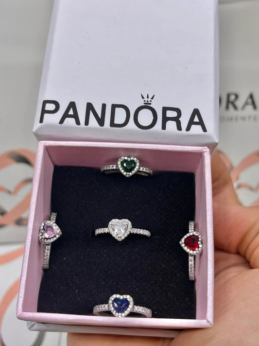 Pandora Heart Ring: Love in Every Sparkle