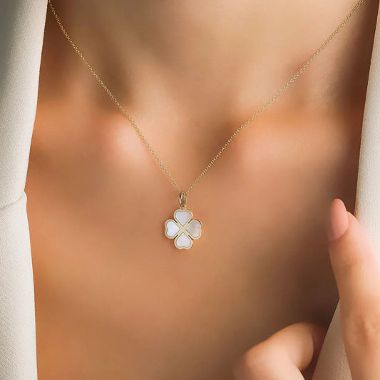 4 Leaf Clover Necklace: Symbolic Style for Every Outfit