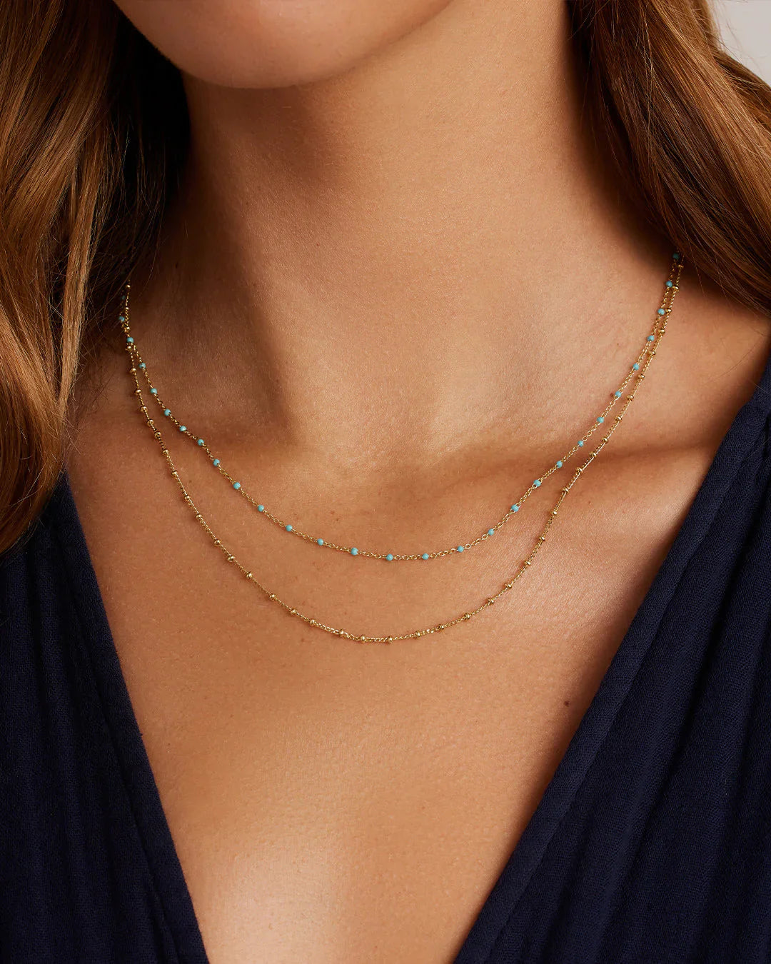Gorjana Necklace: Dainty Shine, Effortless Style
