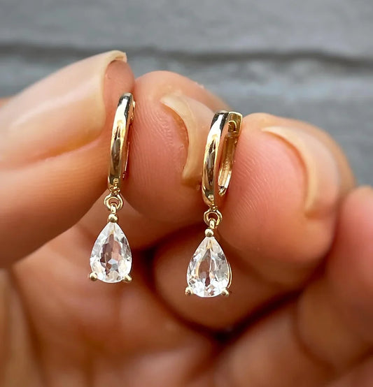 Gold Diamond Earrings: Perfect Spark
