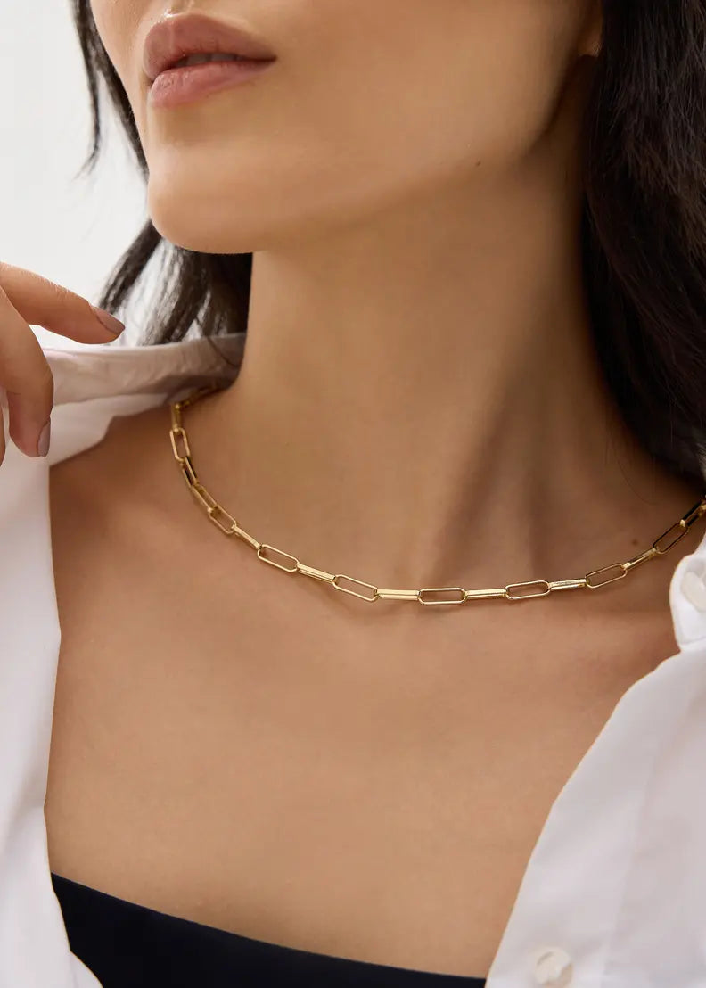 Paper Clip Necklace: The Coolest Chain You Need Now