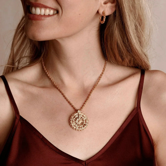 Compass Necklace: Your Style’s Guiding Light