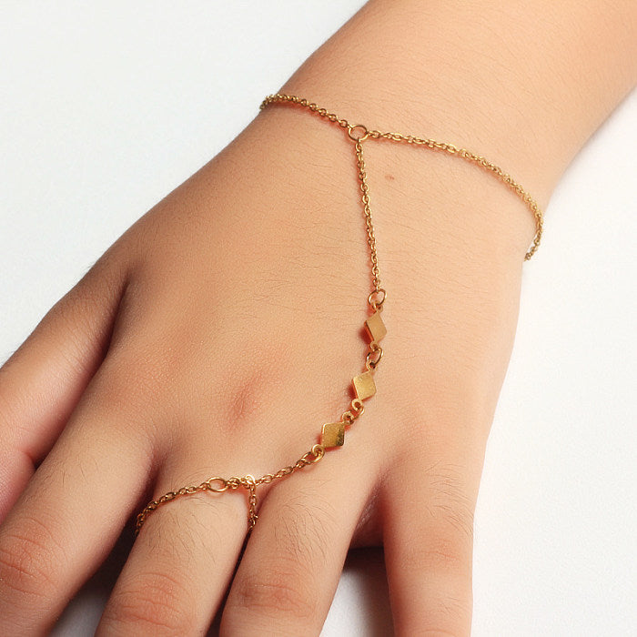 Connected Bracelet and Ring: Where Wrist Meets Finger Flair
