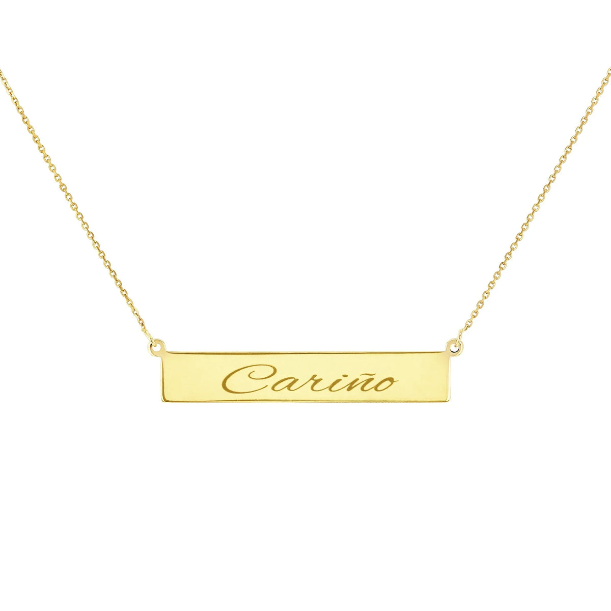 Name Plate Necklace: Your Name, Your Style