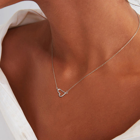 Sterling Silver Heart Necklace: Styles She’ll Love