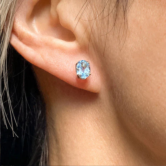 Aquamarine Earrings: Dainty Blue Elegance You’ll Love