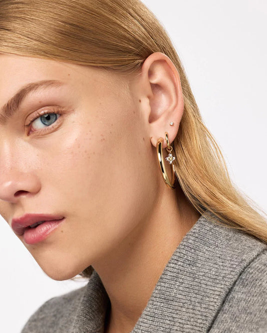 A Gold Earring: Tiny Sparkle, Big Impact