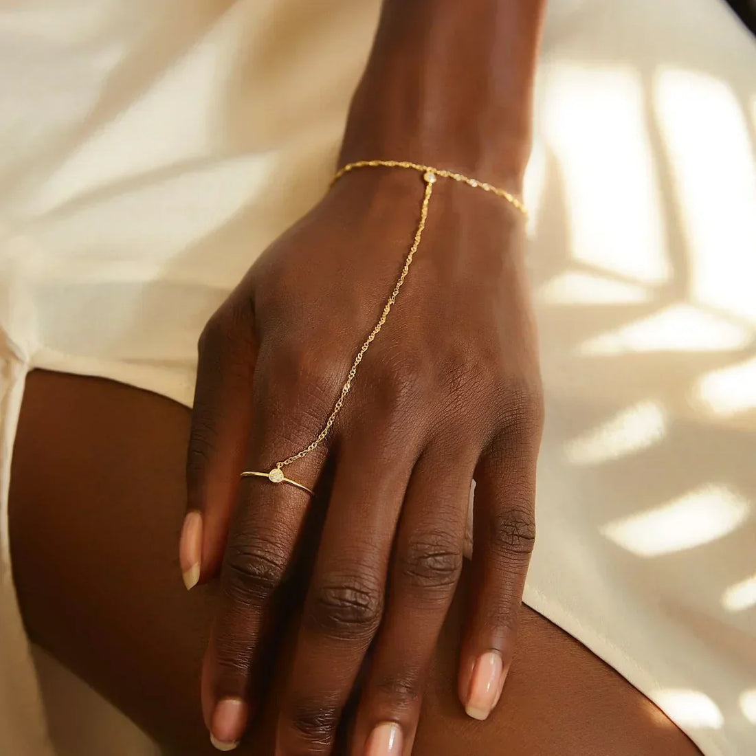 Bracelet with Ring Attached: Effortless Style in One Piece