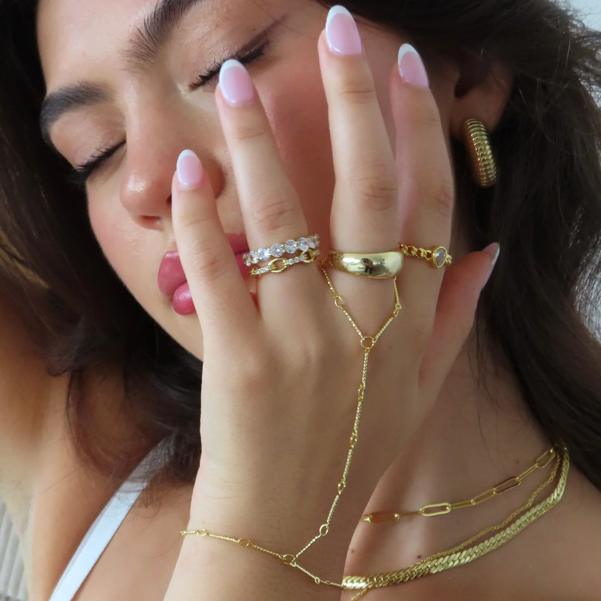 Waterproof Hand Chain Swim, Shower, Slay in Style