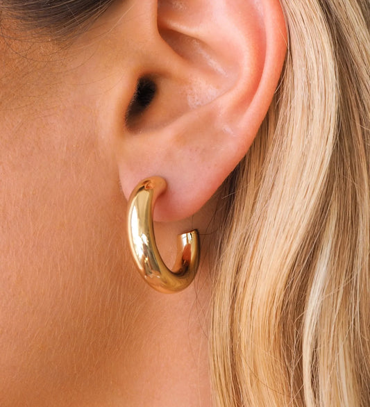 Gold Hoops: Everyday Glam for Any Look