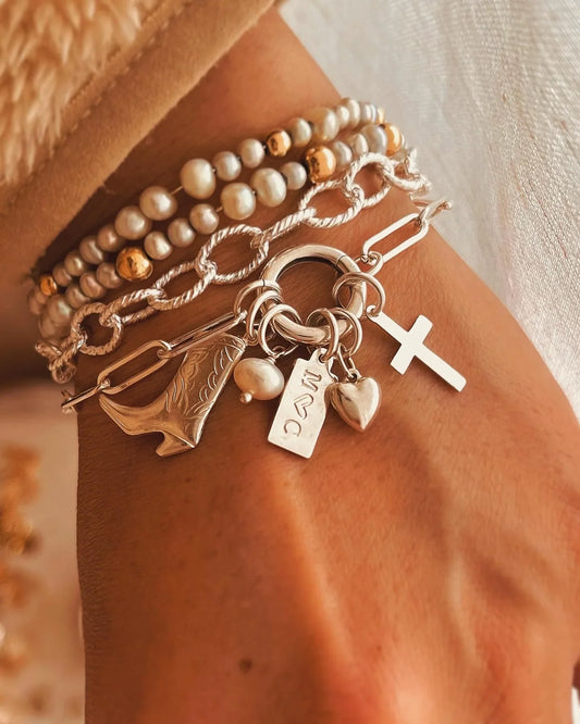 Silver Charm Bracelet: Wear Your Stories