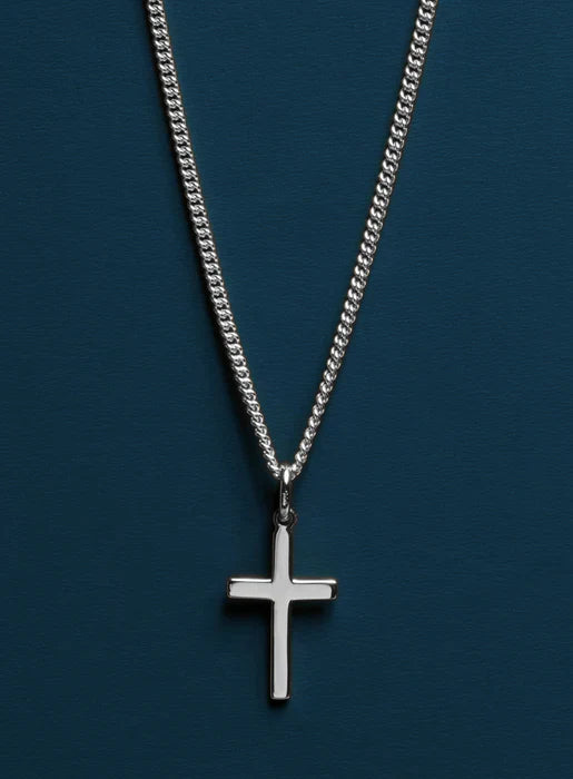 Silver Cross Pendant: Faith Meets Fashion