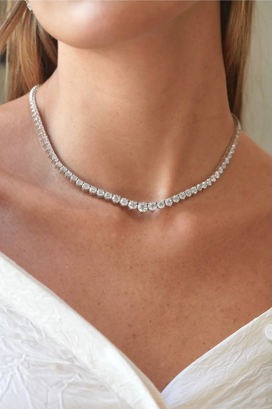 Diamond and Necklace: Sparkle That Steals the Show