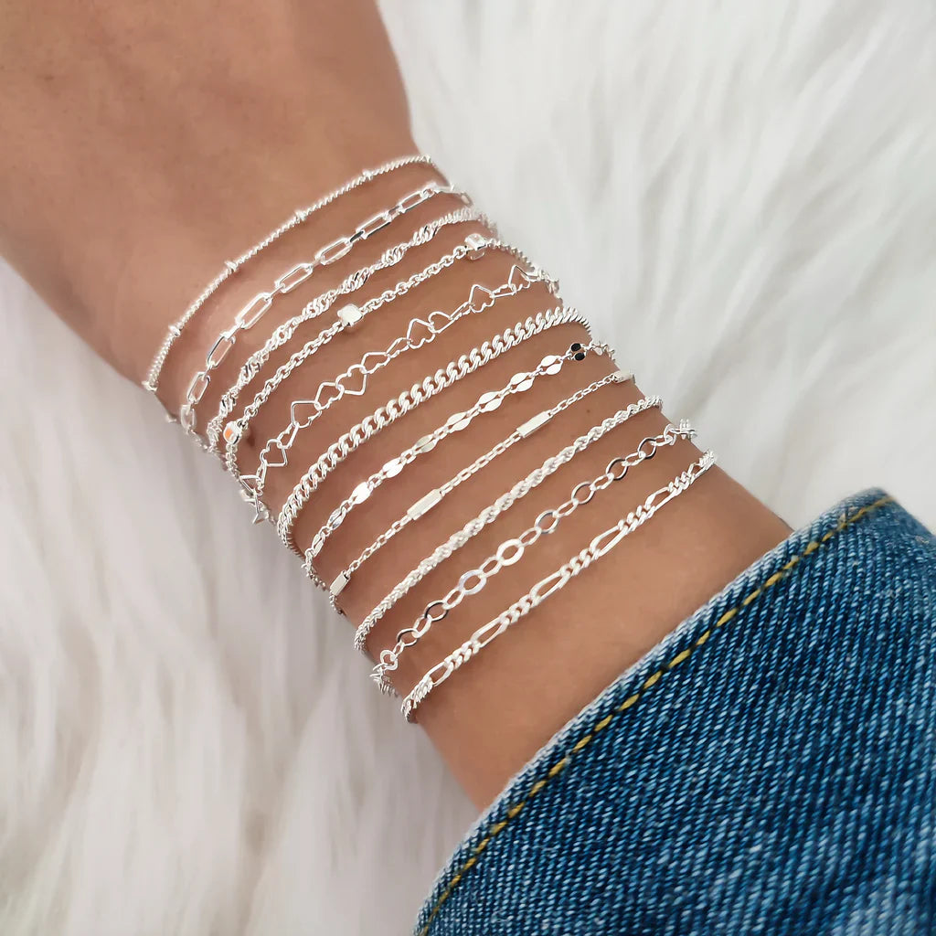 Silver Bracelets: Sleek Shine for Every Wrist