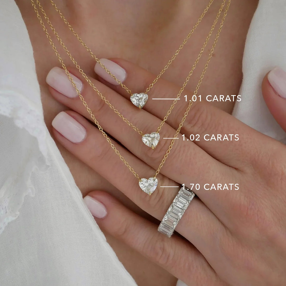 Diamond Heart Necklace: Sparkle That Speaks Love