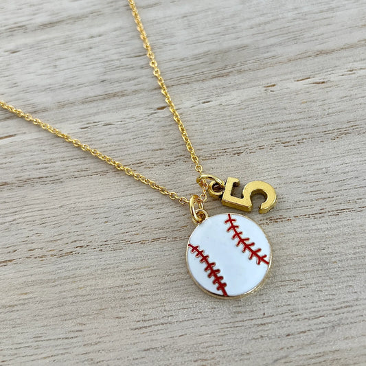 Baseball Necklace: Swing in Style, Game On