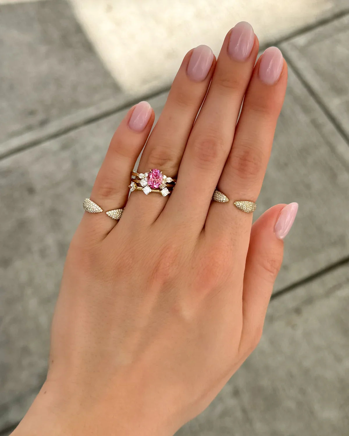 Play Pink Rings Pink Ring: Soft Glam for Every Look – Sunrise Bling Jewelry
