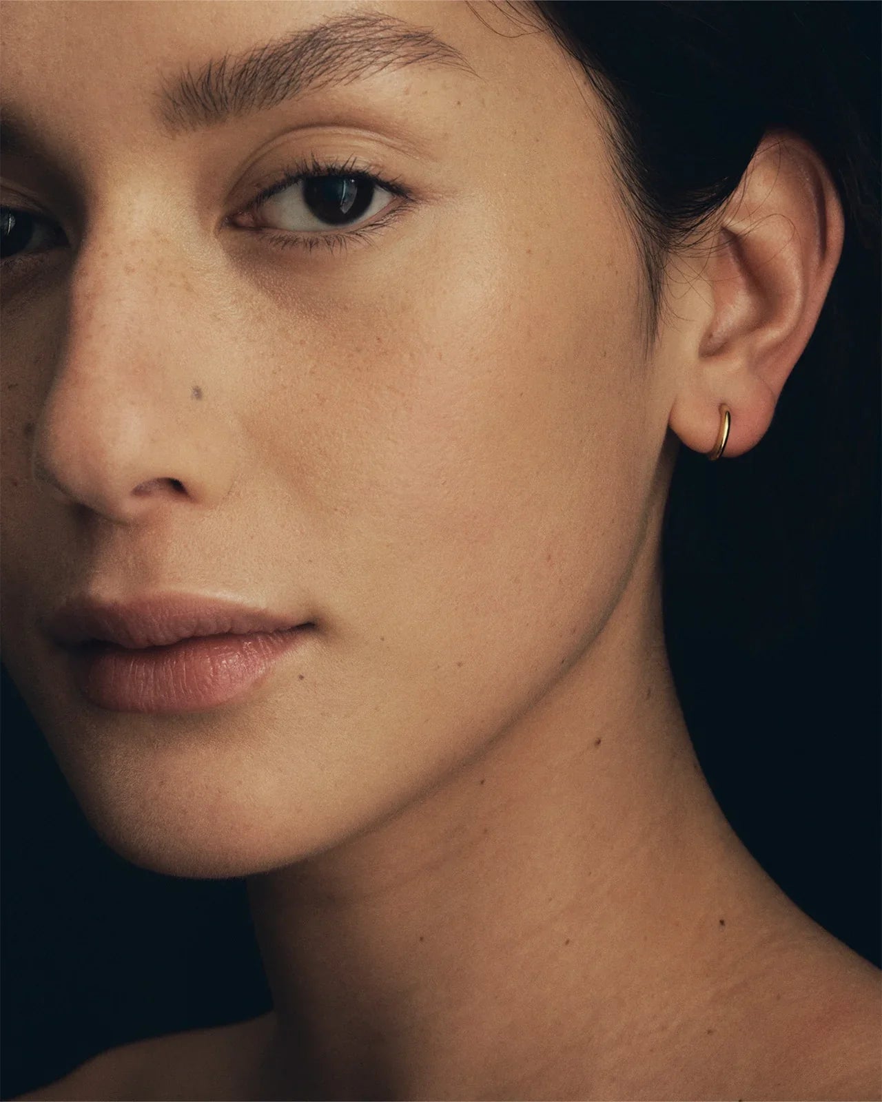Omega Huggie Earrings: The Close-Fit Style