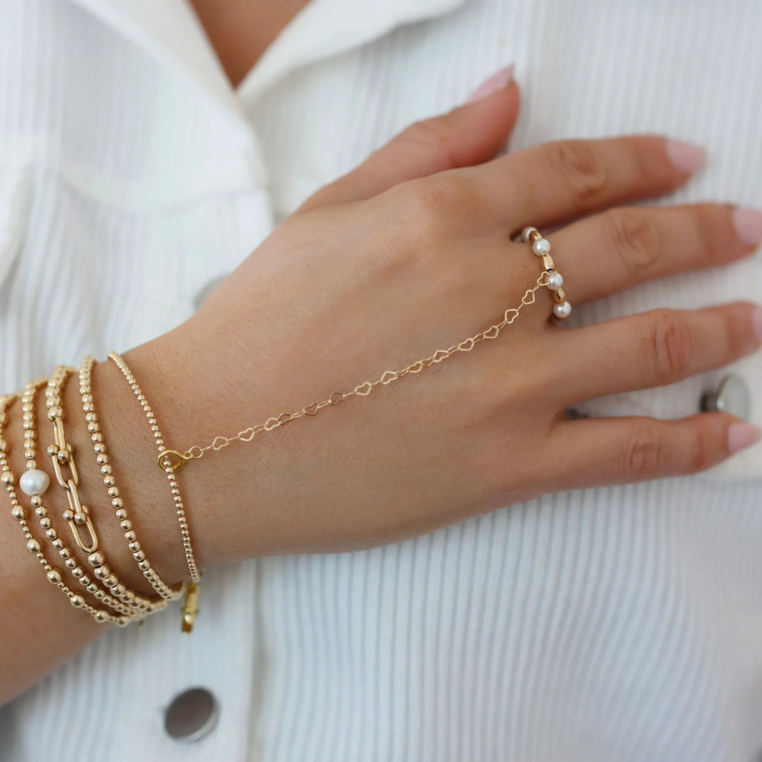 Non Tarnish Hand Chain: Durable Shine for Every Day
