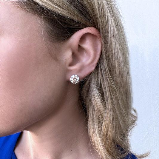 Lab Diamond Earrings: Day-to-Night Glam