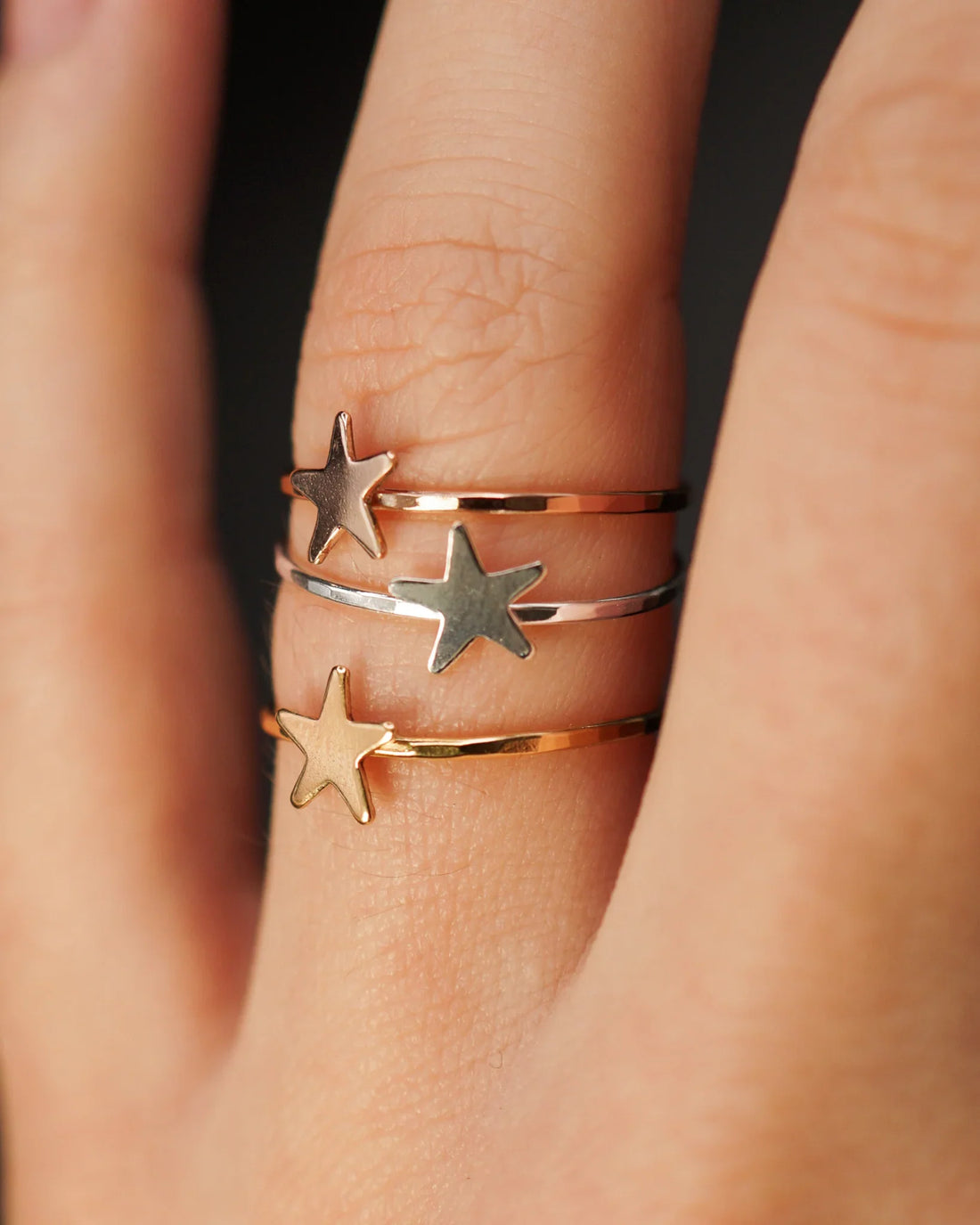 Star Ring: Celestial Sparkle for Every Finger