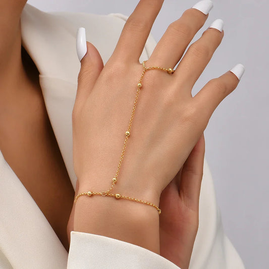 Ring Connected to Bracelet: Effortless Glam for Every Look