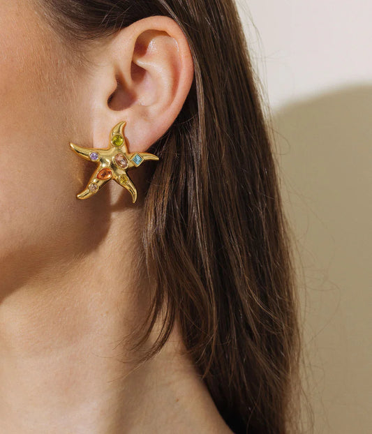 Starfish Earrings: Dainty, Fun, Coastal
