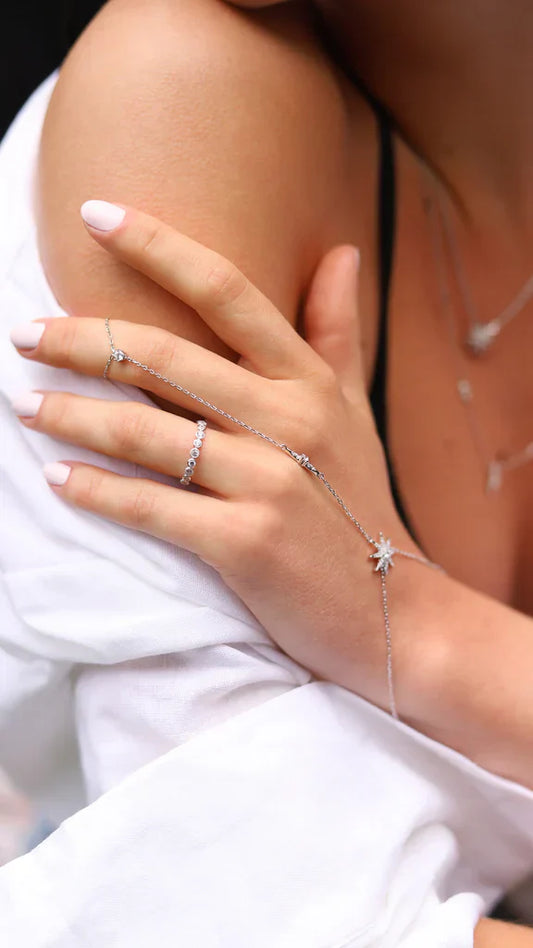 Bracelet and Ring Chain: Bold Statements, Beautiful Wrists