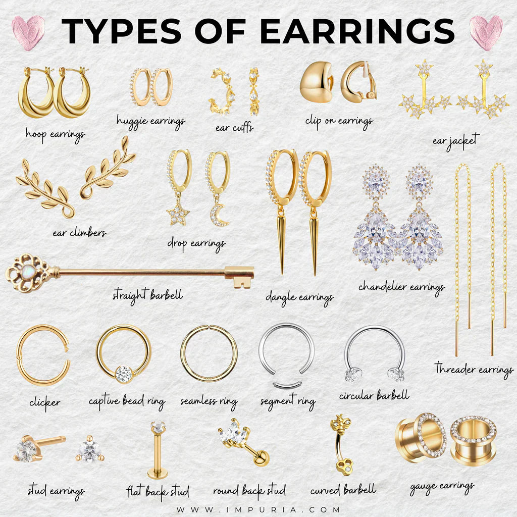 Earring Types: Find Your Perfect Style