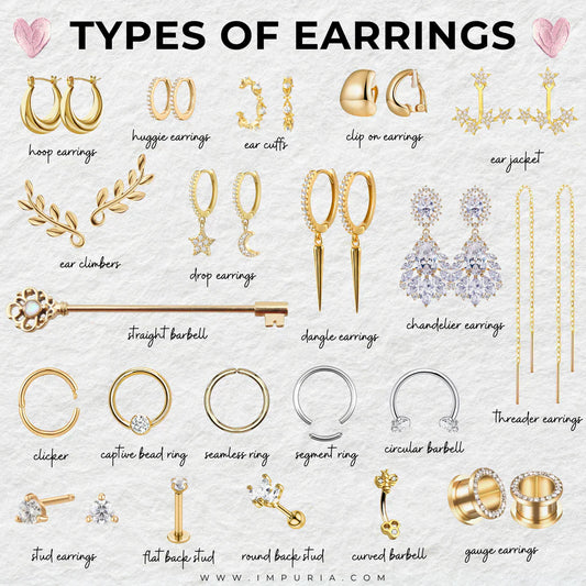 Earring Types: Find Your Perfect Style