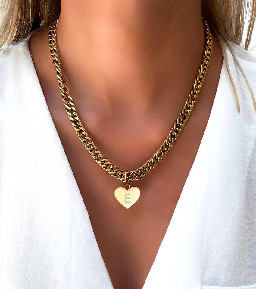 Heart Chain Necklace: Wear Your Love in Every Link
