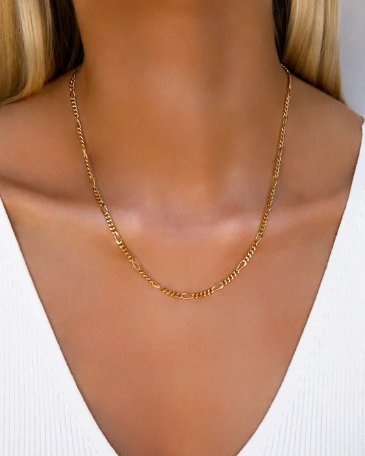 Figaro Chain Necklace: Twist Up Your Glam
