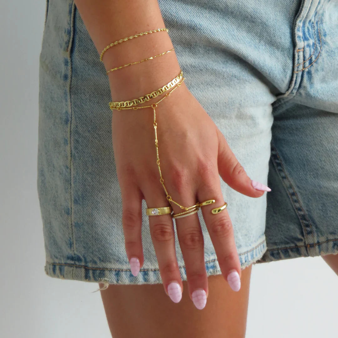 Intense Hand Chain Evry Jewels Hand Chain: Hand Jewelry That Shines Bright – Sunrise Bling ...