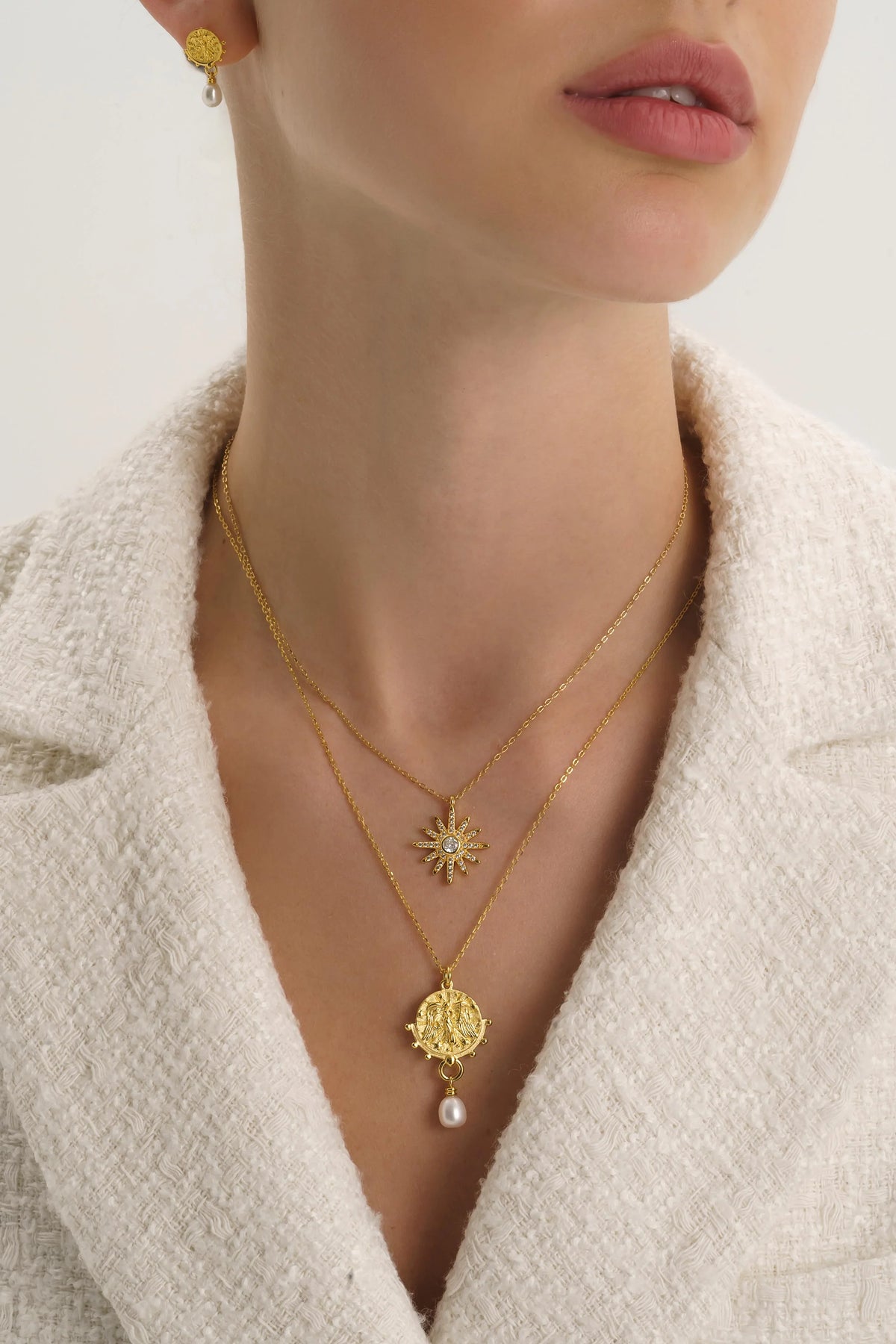 Sun Necklace: Effortless Style & Positive Vibes