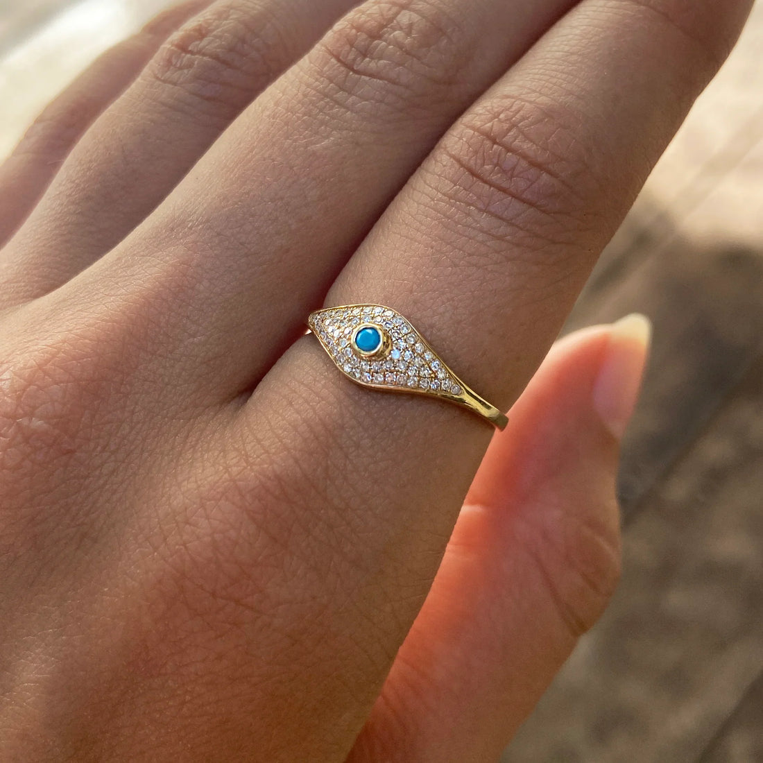 Evil Eye Ring: Sparkle with Luck & Purpose
