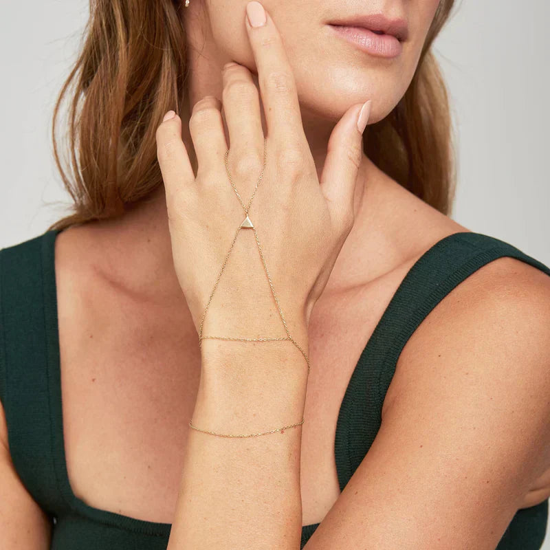 Ring Bracelet Hand Chain: Linked Glam for Hands & Wrists