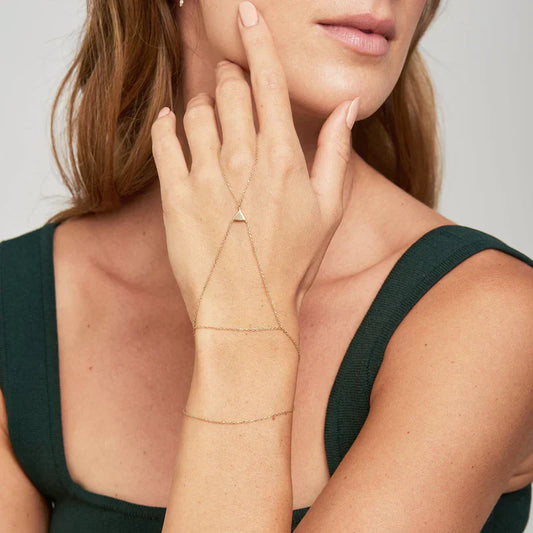 Ring Bracelet Hand Chain: Linked Glam for Hands & Wrists