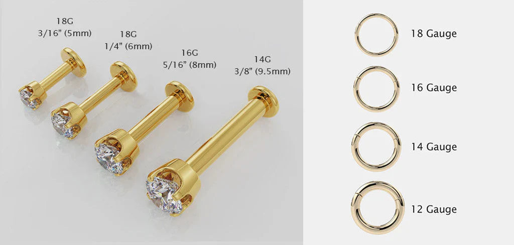 Earring Gauge Sizes: A Complete Guide