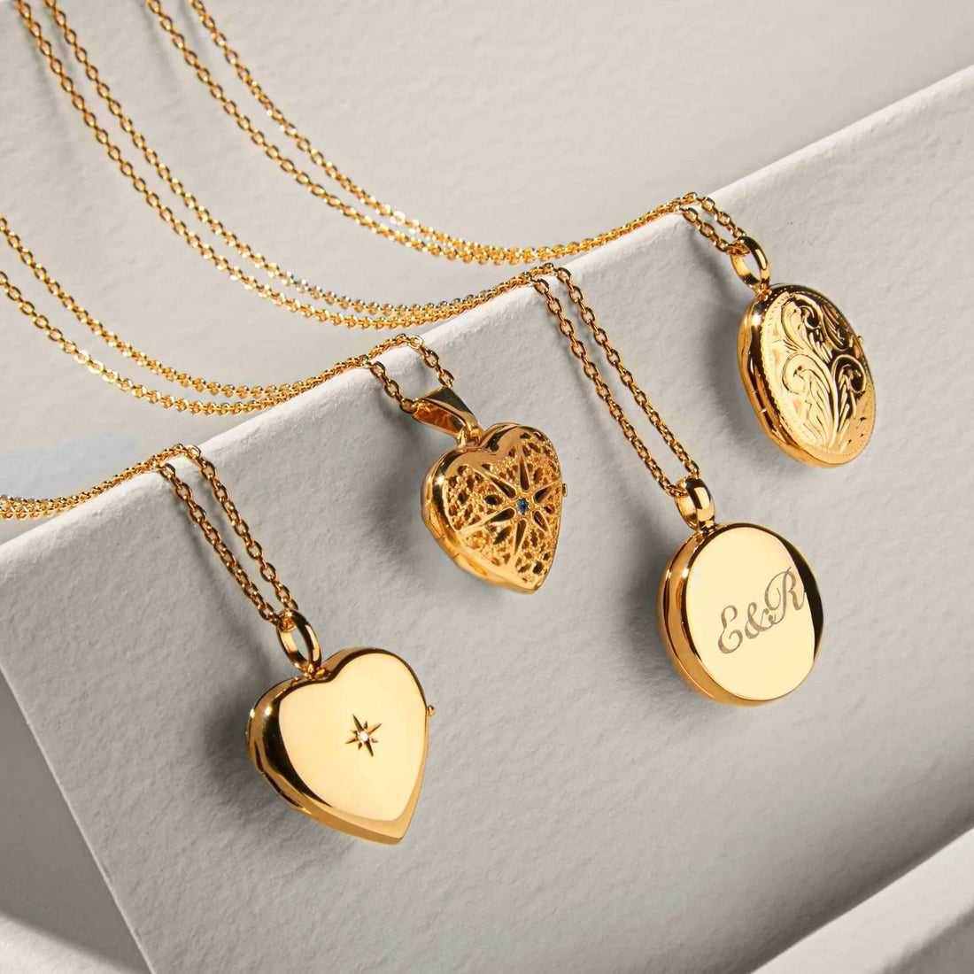 Gold Locket Necklace: Cherish Moments in Gold