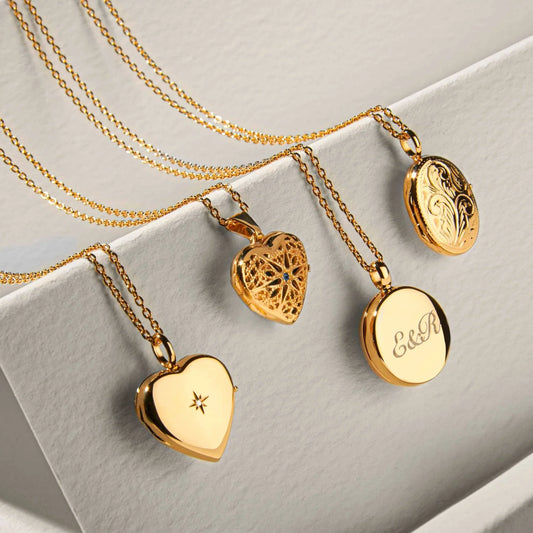 Gold Locket Necklace: Cherish Moments in Gold